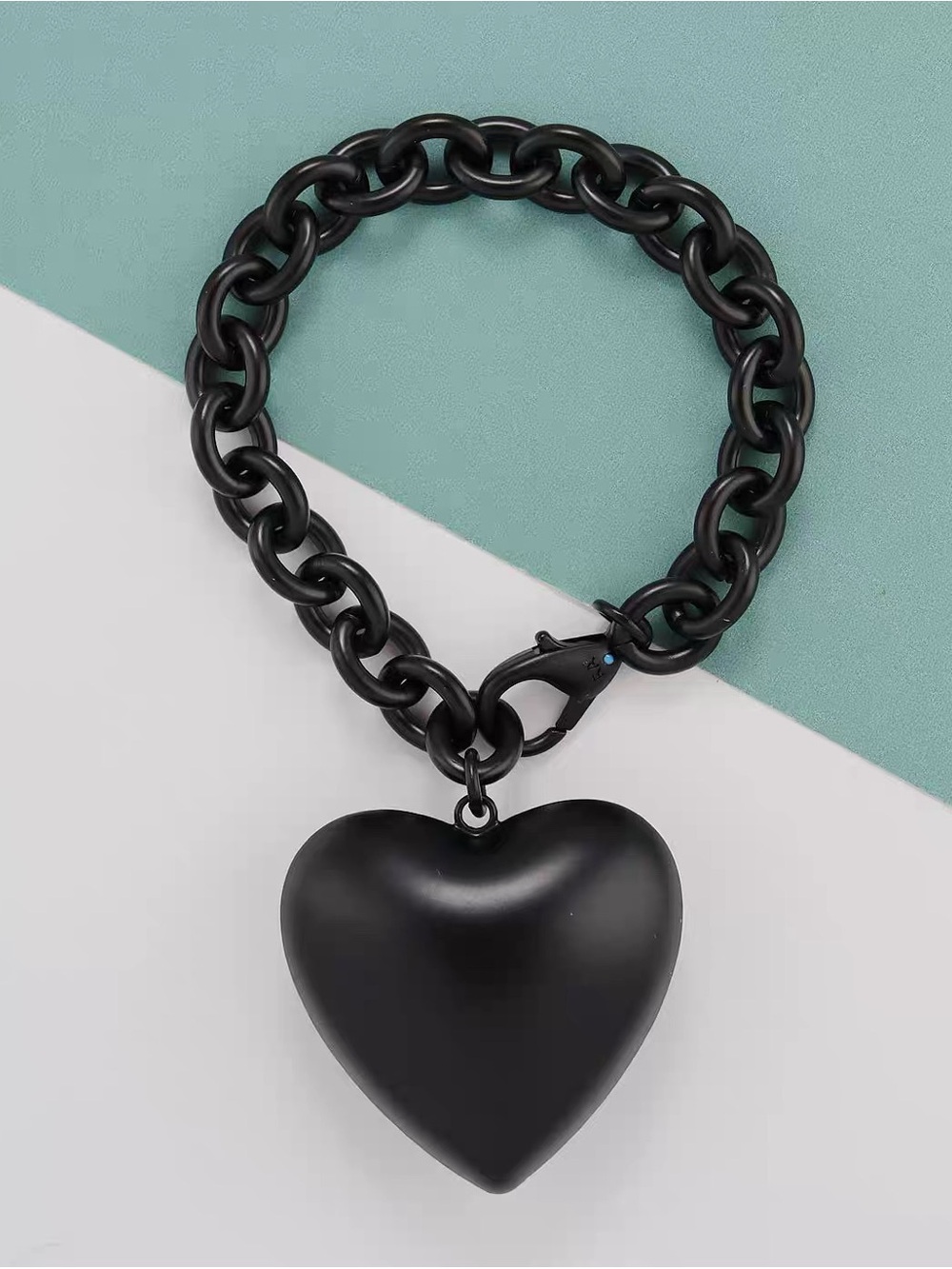 Roxanne Assoulin The Puffy Heart Bracelet Black